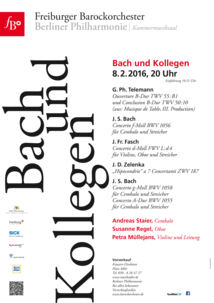 Bach und Kollegen - Freiburger Barockorchester / Berliner Philharmonie